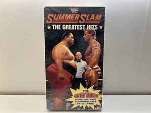 WWF-Summerslam - The Greatest Hits (Sealed VHS, 1994) - Picture 1 of 3