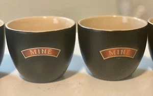 Baileys Matching Dessert Cups -“YOURS” & “MINE” - Picture 1 of 7