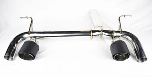 Carbon Fiber Axle Back Muffler Exhaust for BMW F30 F32 335i 435i 2012-2016 - Picture 1 of 2