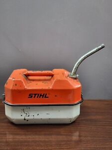 Vintage Stihl Chainsaw Gas Can Tool Box With Spout