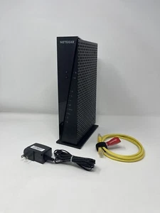 NETGEAR C6300 DOCSIS 3.0 AC1750 Cable Modem Route w/ Power Cord & Ethernet Cable - Picture 1 of 9