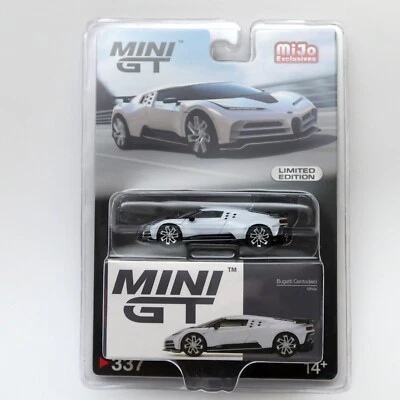 MINI GT BUGATTI CENTODIECI WHITE LIMITED EDITION MGT00337-LHD NUOVA SIGILLATA - Immagine 1 di 4