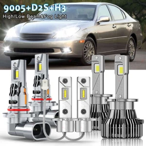 Para For 2004 Lexus ES330 - Faros delanteros HID/LED+Kit de bombillas antiniebla - Picture 1 of 21