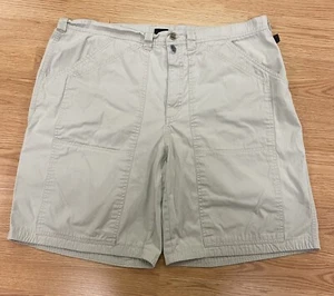 Vintage Nike ACG Khaki Cargo Shorts Hiking Camping Fishing-Men’s Size 38 - Picture 1 of 6