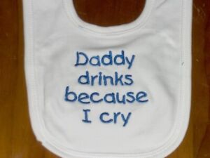Baby Bib Personalised Custom funny