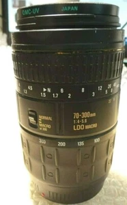 QUANTARY 70 - 300mm 1:4 - 5.6D LDO MACRO LENS FOR Minolta AF NON-TESTED - Picture 1 of 8