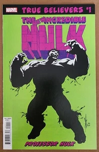 True Believers #1: The Incredible Hulk: Proffesor Hulk (2019) - Picture 1 of 10