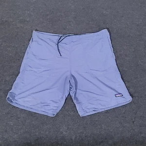 Patagonia Baggies Stretch Shorts Men Large Blue Hiking Nylon Outdoor Lightweight - Picture 1 of 15