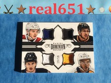 2013 NHL Rookie Auto-Patch ALEX GALCHENYUK | MARTIN JONES | JACOB TROUBA | DUMBA
