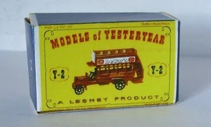 Autobús Repro Box Matchbox MOY Nr.02 tipo B Londres - Imagen 1 de 1