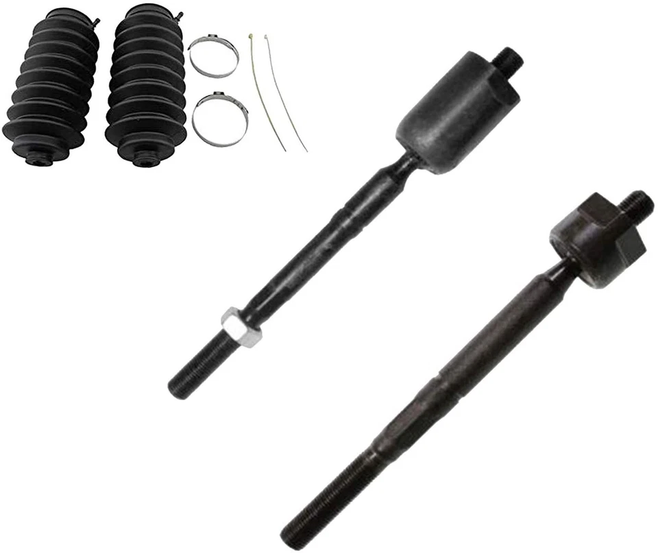 4pc Front Inner Tie Rod + Rack & Pinion Boots for 1995 - 2000 Lexus LS400 Sedan - Image 1 of 1