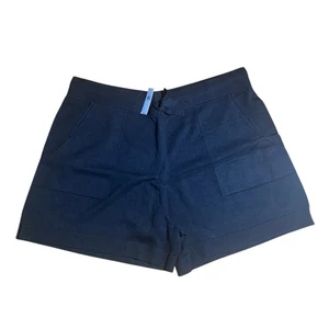 NWT Banana Republic Knit Shorts Size Large Women's Casual Black - Picture 1 of 6