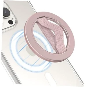  MagOne Poignée Téléphone Solo avec Boucle de Doigt Élastique Remplaçable, Or Rose - Photo 1 sur 7