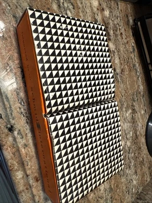 LaGardo Tackett Liqueur Sipping Cups Wood Base Lotus Schmid Porcelain MCM VTG  - Image 1 of 4