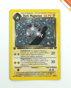 Pokemon Dark Magneton 2/111 1st Edition Team Rocket Italienisch Holo - Bild 1 von 14