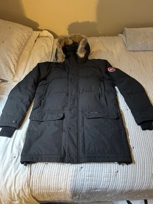 Guarnição de pele de coiote genuína Canada Goose Emory Parka GG - Imagem 1 de 4