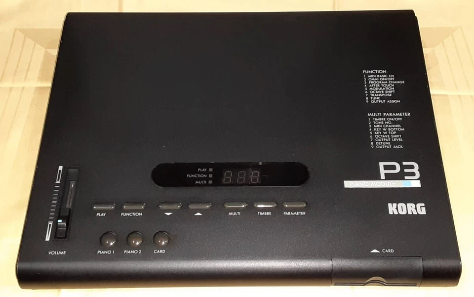 KORG P3 Piano Sound Module Tested from Japan - Image 1 of 4