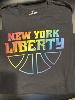WNBA New York Liberty Fanatics Brand Pride Tee. Size Medium - Image 1 of 2