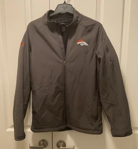 NFL Team Apparel Denver Broncos “Neoprene” Feel Jacket Youth XL/18 EX+ - Picture 1 of 2