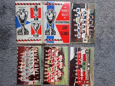 Hornet International Cup Teams Geldbörse und Komplettsatz 16 Karten 1963 (K286) - Bild 1 von 4