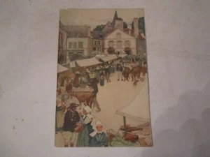 (2) 1908 CORWIN KNAPP LINSON ART WORK - 8" X 5" - OFC-1 - Picture 1 of 6