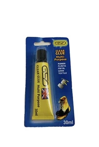 30 ML GSD PEGAMENTO TRANSPARENTE MULTIUSOS PEGAMENTO ADHESIVO TRANSPARENTE FUERTE HAZLO TÚ MISMO ARTE ARTESANAL HOBBY - Imagen 1 de 1