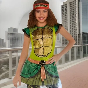 Teenage Mutant Ninja Turtles TMNT Tunic top Child M/L Halloween-Dress Up.. - Picture 1 of 4