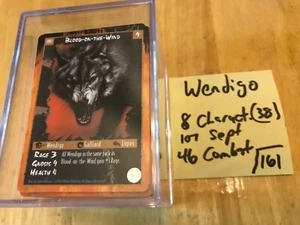 WENDIGO CCG Deck: RAGE Werewolf White Wolf TCG, 161 cards & box, many rares - Picture 1 of 9