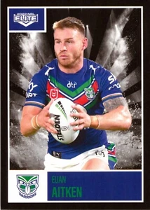 2022 New Zealand Warriors NRL TLA Elite Card - Euan Aitken - Picture 1 of 3