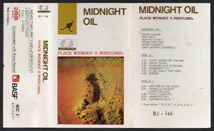 1981 MUSIC CASSETTE TAPE - [ALBUM: PLACE WITHOUT A POSTCARD] GROUP: MIDNIGHT OIL - Picture 1 of 6
