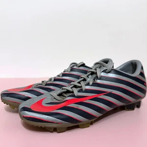 NIKE Mercurial Miracle CR7 II FG Gray Ronaldo Soccer Cleats Football Size US 8 - Picture 1 of 22