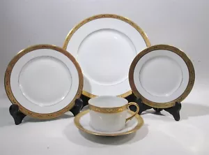 Luxe Raynaud Limoges Ambasciatore di Francia o servizio 20 pezzi per 4 - Foto 1 di 5