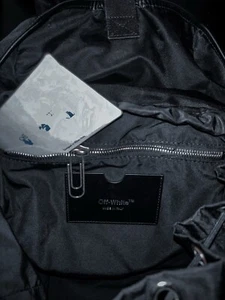 OFF WHITE- ARROW FLAP BACKPACK - Picture 1 of 5