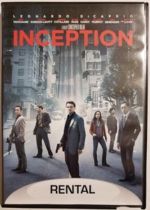Inception DVD 2010 (Widescreen Former Blockbuster Rental) - Picture 1 of 3
