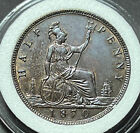 1870 Queen Victoria Half Penny Traces of Original Lustre About Uncirculated
