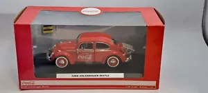 Coca Cola 1966 Volkswagen Beetle NIB 1/24 Motorcity Classics Model Car - Picture 1 of 9