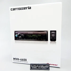 Pioneer Carrozzeria MVH-6600 1DIN USB/Bluetooth Car Audio Japan NEW - Picture 1 of 13