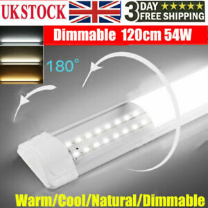 Tubo LED 6X 120CM tubo 40W blanco frío lámpara de techo barra de luz tubo fluorescente