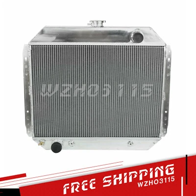 Aluminum Radiator 3 Row For 1968-1979 Ford F100 F150 F250 F350 1978-1979 Bronco - Image 1 of 4