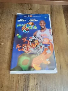 Space Jam Movie Vhs Tape Michael Jordan Looney Tunes 90s - Picture 1 of 3