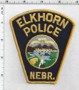 Parche de hombro de segunda edición de la policía de Elkhorn (Nebraska) - Imagen 1 de 1