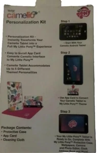 5 My Little Pony Tablet Cases Camelio Personalizatn Kit w Card & Cloth Lot of 5 - Picture 1 of 3