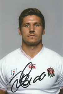 ENGLAND & BATH RUGBY UNION: PIERS FRANCIS SIGNED 6x4 PORTRAIT PHOTO+COA - Bild 1 von 1