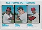 1973 Topps - High # #614 Dwight Evans, Al Bumbry, Charlie Spikes (RC)