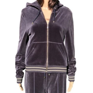 Escada Sport Trainingsanzug Samt Hoodie Hose Freizeit Set Designer Jogginganzug 40M L - Bild 1 von 23