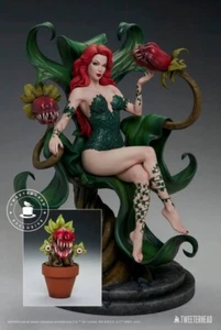 TWEETERHEAD SUPER POWERS COLLECTION POISON IVY EX EXCLUSIVE STATUE BABY FRANK - Picture 1 of 1