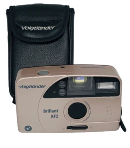 Voigtländer Brillant AF2 27 mm Lens Point and Shoot Kompaktkamera Analogkamera - Bild 1 von 22