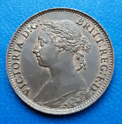 1885 Queen Victoria Farthing In Uncirculated Condition With Good Mint Lustre