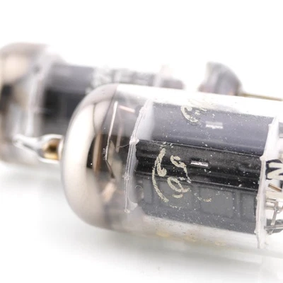 2 Tubos RCA 5963 12AU7A Placas Largas Negras Lámina D GM[%]: 109/97 113/100 AMPLITREX Foto 1 de 4