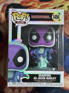 Funko Pop! Plus Deadpool Classics Deadpool as Jacob Marley #1494 W Protector - Picture 1 of 6